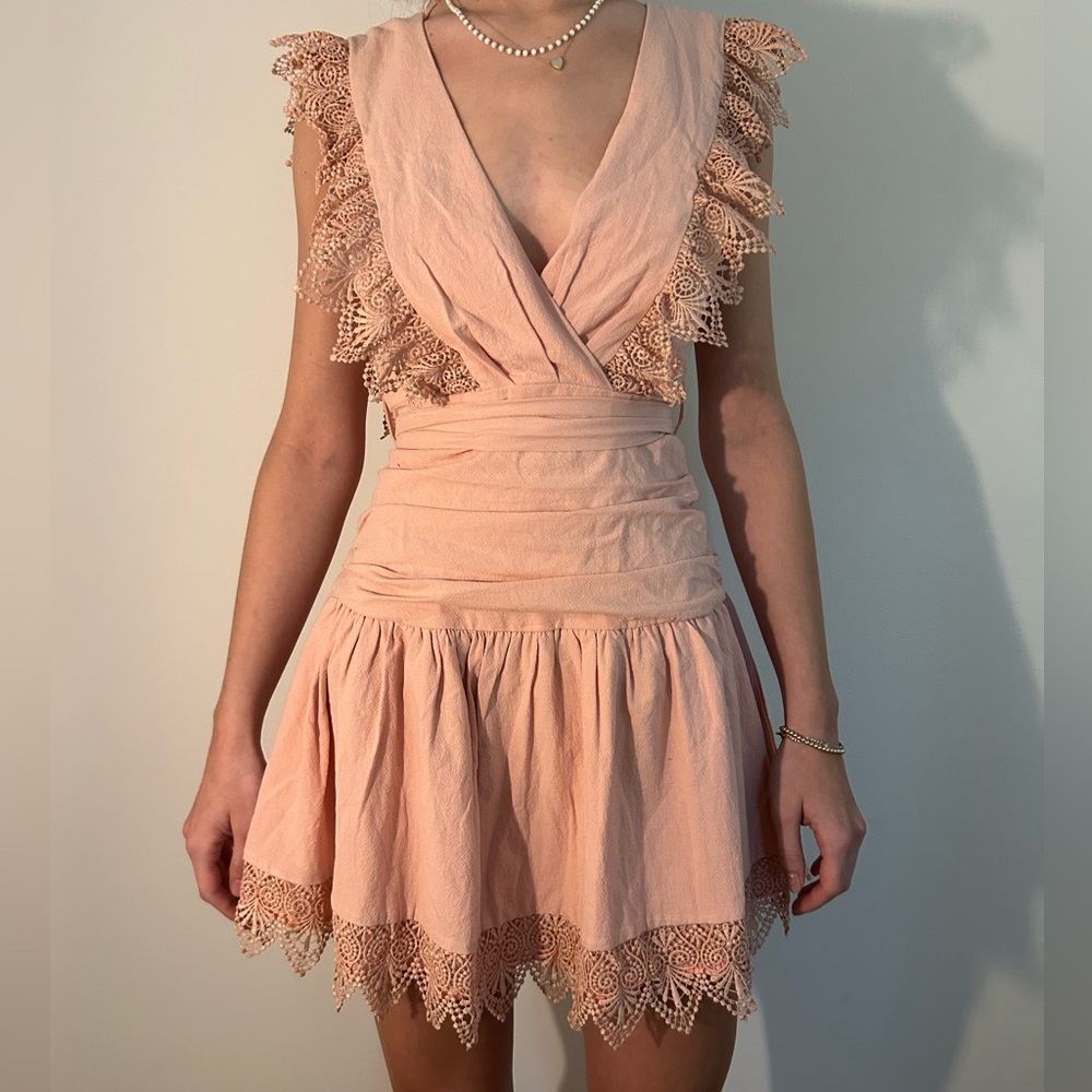 Pink Selfie Leslie dress!